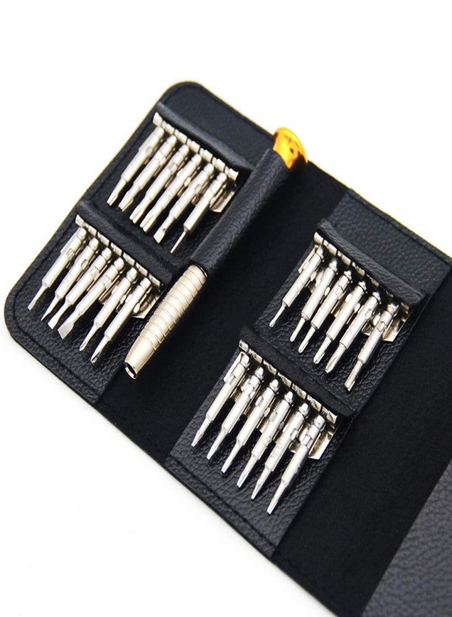 ROKTRY 25 in 1 Mini Screwdriver Set with Case, Small of Flathead and Phillips, Screwdrivers Magnetic Micro Screwdriver Kit for Electronics - Image 2